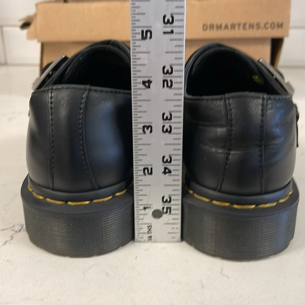 Dr. Martens 1461 BUCKLE PULL UP LEATHER OXFORD SHOES Size 6 - Picture 4 of 17